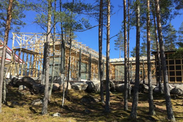 Uuden rakennuksen rakentaminen